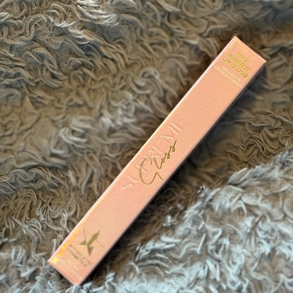 Jeffrey Star Supreme Gloss Full Pigment Lip Gloss - Frosting For Dinner NIB